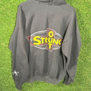 Hanes Men's Sweater Vintage Style Size XL Black Classic Casual Pullover